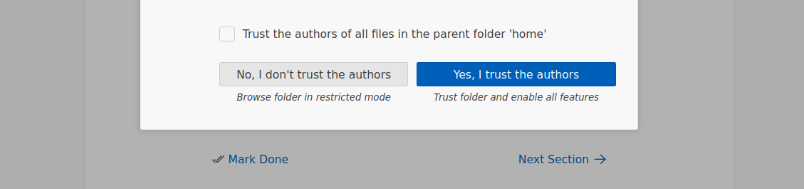 Trust Authors
